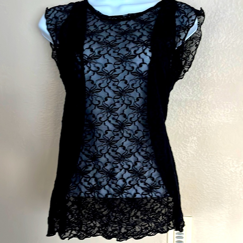 Lace top by Maje